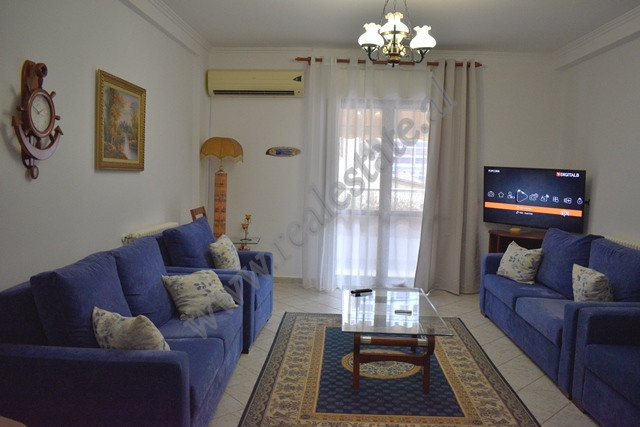 Two bedroom apartment for rent in Skender Luarasi Street in the Komuna e Parisit area, in Tirana, Al